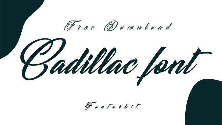 Spark Creativity With The Iconic Cadillac Font