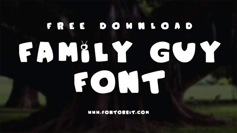 Family Guy Font: Make Text Fun And Bold
