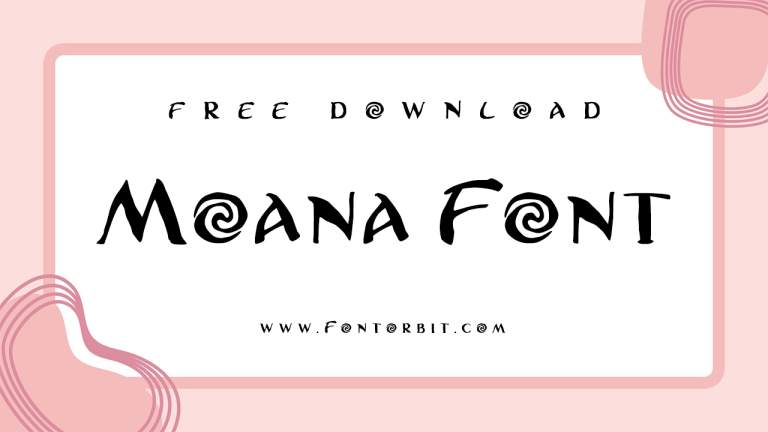 Moana Font: Evoke Warm Island Feelings In Your Text