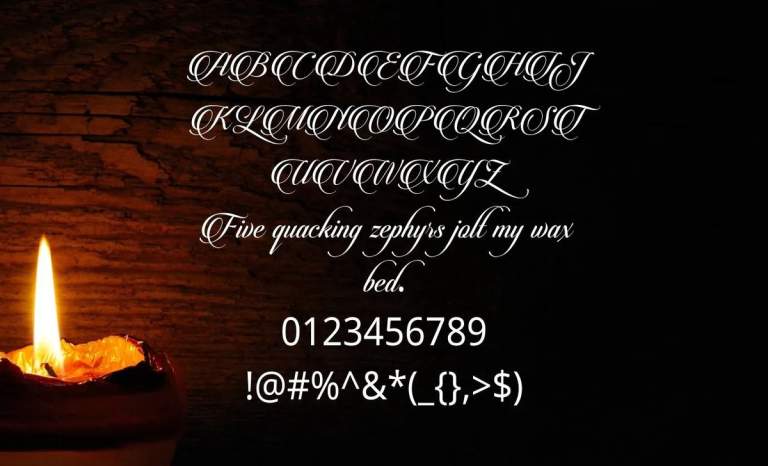 Candlescript Font: Add Love to Your Creations