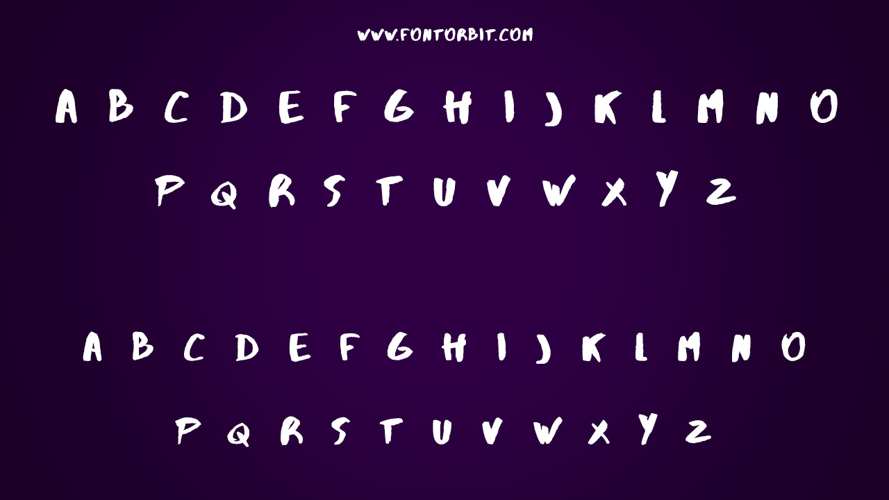 Abys Font Family Includes