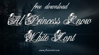 Unleash Creativity With Al Princess Snow White Font