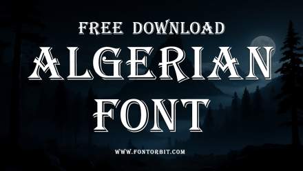 How To Use Algerian Font In Your Projects