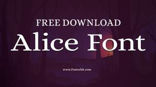 Alice Font Aesthetic For Your Design Needs