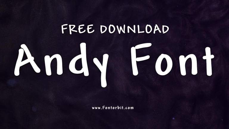 Explore The Versatility Of Andy Font For Every Project