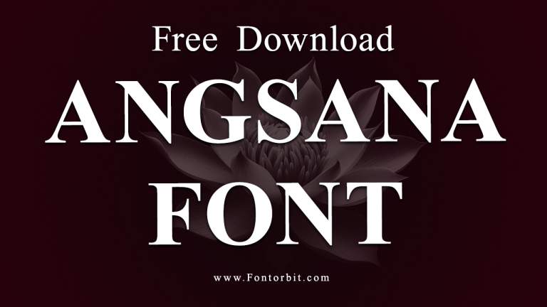 Angsana Font: Easy On The Eyes, Perfect For Stories