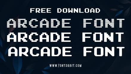 Arcade Font: Perfect For Retro And Modern Designs