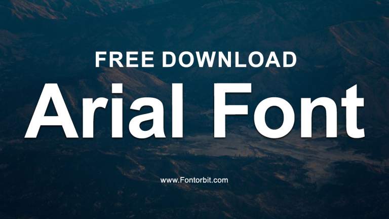 Arial Font Overview for Beginners