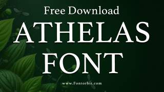 Create Tranquil Designs With Athelas Font’s Graceful Style