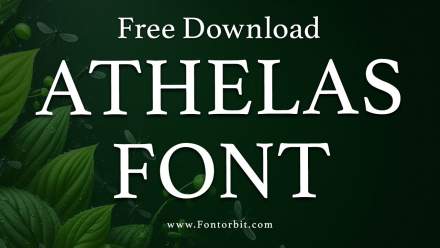 Create Tranquil Designs With Athelas Font’s Graceful Style