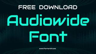 Audiowide Font: Unleash Creativity With Unique Lettering