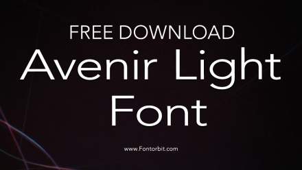 Avenir Light Font: Elegant and Modern Typeface