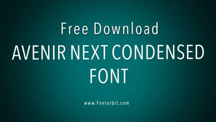 Master Your Design with Avenir Next Condensed Font