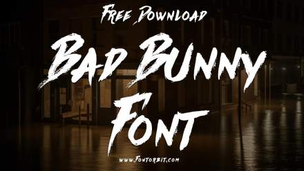 Explore The Unique Bad Bunny Font For Creative Projects