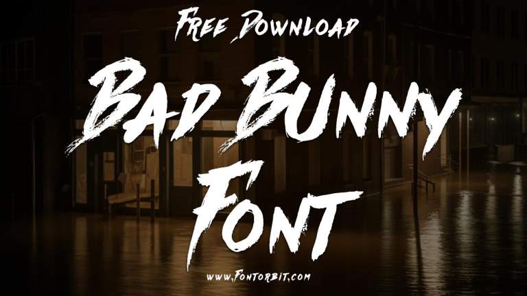 Explore The Unique Bad Bunny Font For Creative Projects