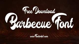 Barbecue Font – Free & Fun Typeface For Your Designs