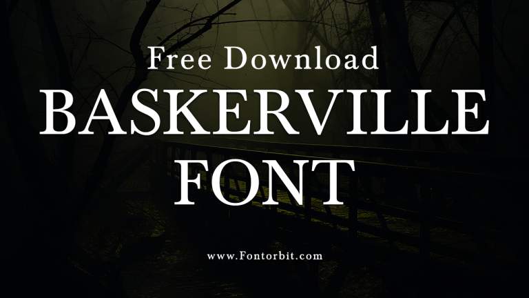 Baskerville Font: A Blend Of Tradition And Modernity