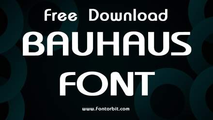 The Bauhaus Font: A Fusion of Art and Typography