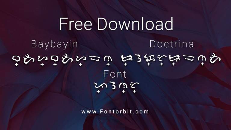 How The Baybayin Doctrina Font Elevates Your Typography