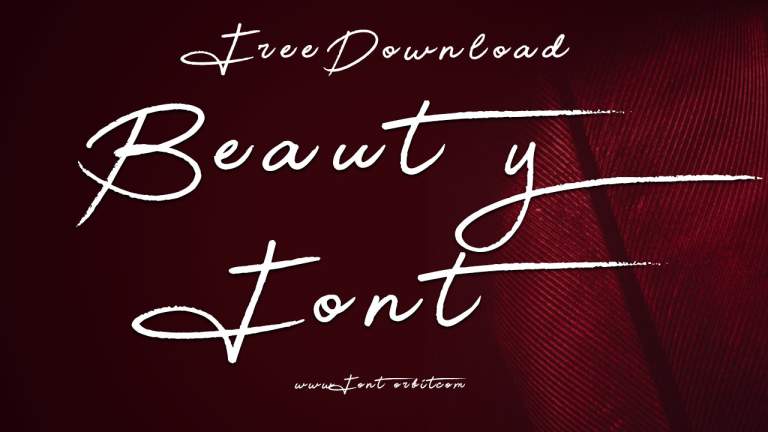 Beauty Font: Elegant Typeface For Sophisticated Designs