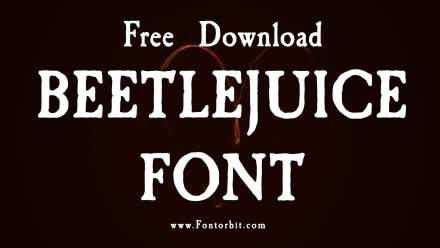 Beetlejuice Font: Perfect For Spooky And Bold Designs