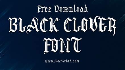 Black Clover Font: Enhance Your Typography Game