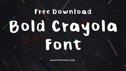 Explore The Unique Style Of Bold Crayola Font