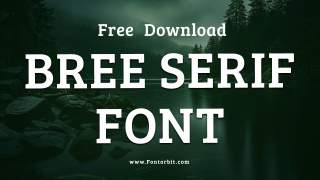 Bree Serif Font Feels Just Right For Your Audience