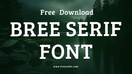 Bree Serif Font Feels Just Right For Your Audience