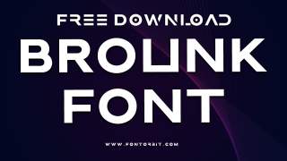 Discover the Versatility Of Brolink Font For Your Projects