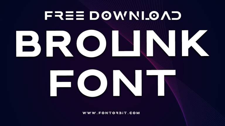 Brolink Font
