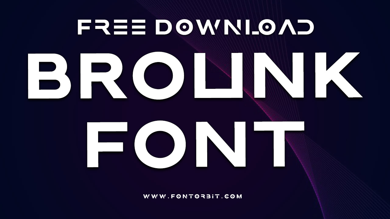 Brolink Font