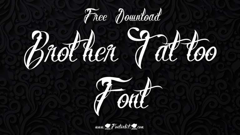 Meaningful Brother Tattoo Fonts That Speak To Your Soul