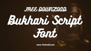 Discover Bukhari Script Font For Creative Projects
