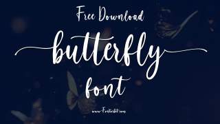 Butterfly Font: Perfect For Stunning Designs