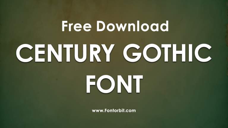 Century Gothic Font Guide for Modern Typography