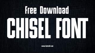 Why Chisel Font Is Perfect For Bold Typography Designs