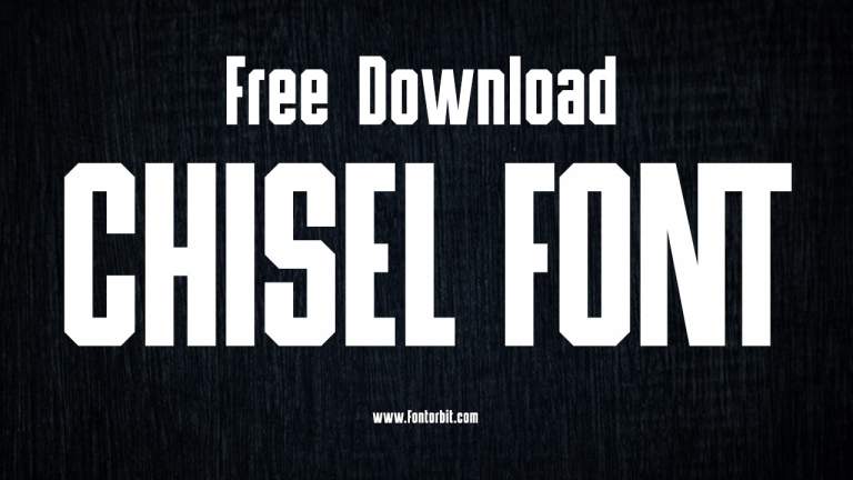 Why Chisel Font Is Perfect For Bold Typography Designs