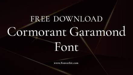Cormorant Garamond Font: A Classic Typeface Choice