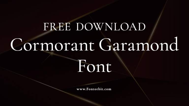 Cormorant Garamond Font: A Classic Typeface Choice
