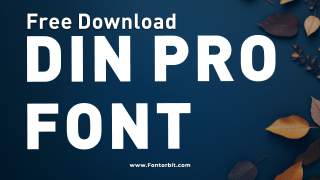 DIN Pro Font The Modern Typeface Solution