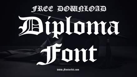 Explore The Unique Features Of Diploma Font