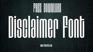 How Disclaimer Font Enhances Your Project’s Look
