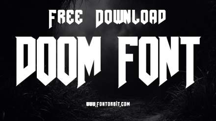 How Doom Font Adds Edge To Your Design