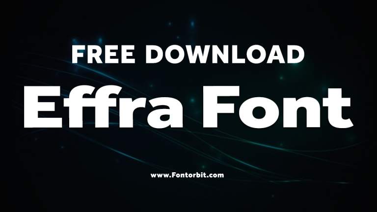 Effra Font: Perfect for Clean and Stylish Typography