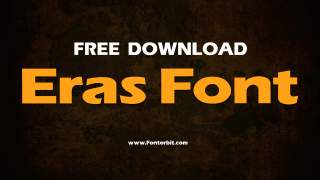 Eras Font Features and Design Insights