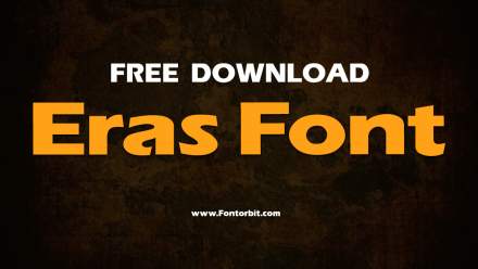 Eras Font Features and Design Insights