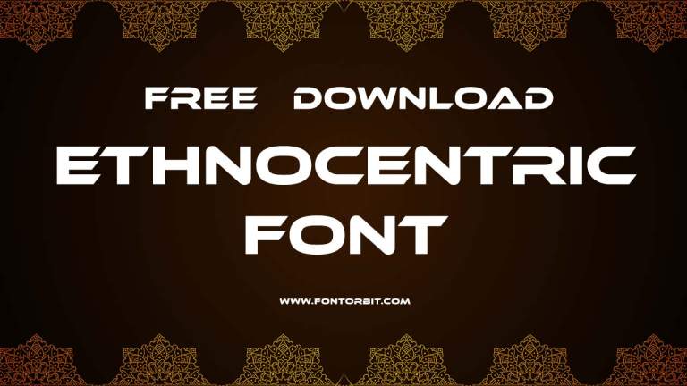 How To Use Ethnocentric Font In Creative Projects
