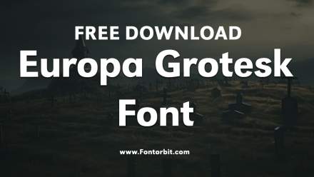 Europa Grotesk Font: A Versatile Typeface for Professional Design Projects