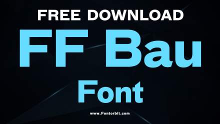 Discover FF Bau Font: Perfect For Bold Design Ideas
